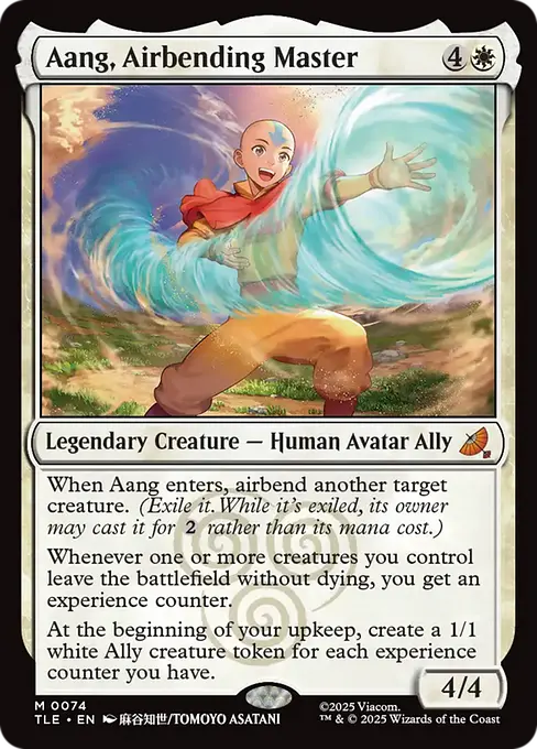 Aang, Airbending Master