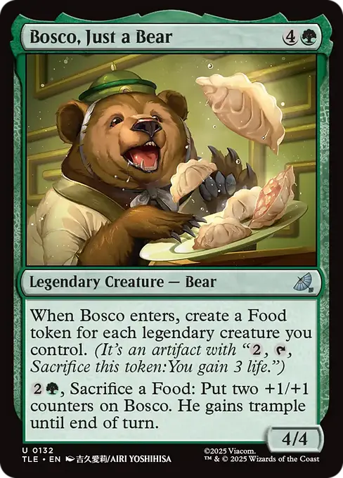 Bosco, Just a Bear