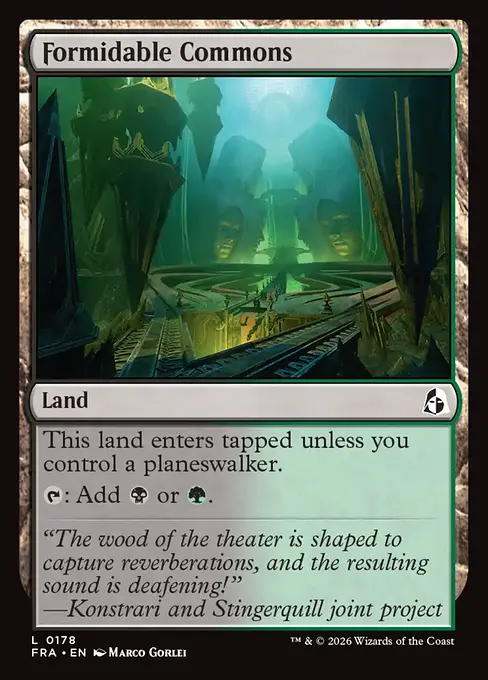 Formidable Commons