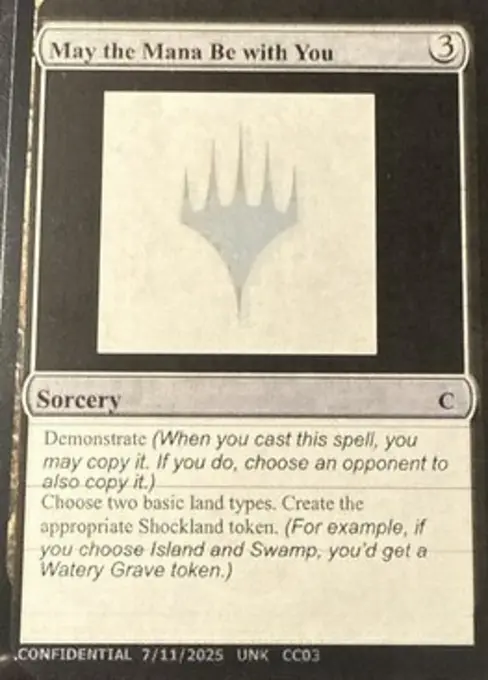 May the Mana Be with You