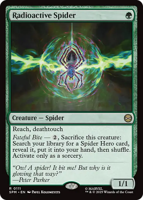 Radioactive Spider