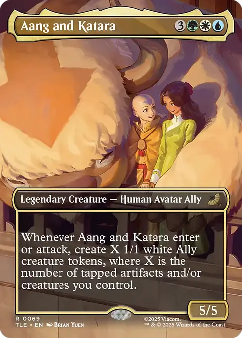 Aang and Katara