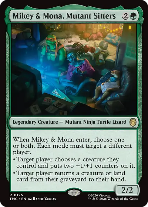 Mikey & Mona, Mutant Sitters