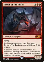 Terror of the Peaks from Core Set 2021 Promos
