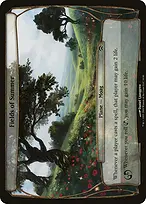 Fields of Summer from Planechase Planes