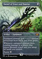 Sword of Feast and Famine from Double Masters
