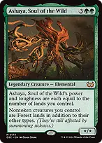 Ashaya, Soul of the Wild from Duskmourn: House of Horror Commander