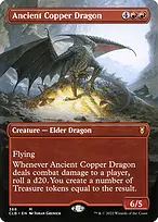 Ancient Copper Dragon from Commander Legends: Battle for Baldur's Gate