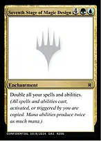 Seventh Stage of Magic Design from Unknown Event