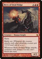 Hero of Oxid Ridge from Mirrodin Besieged