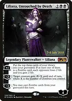 Liliana, Untouched by Death from Core Set 2019 Promos