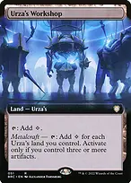 Urza's Workshop from The Brothers' War Commander