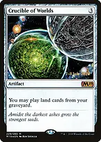 Crucible of Worlds from Core Set 2019 Promos