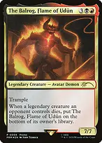 The Balrog, Flame of Udûn from Tales of Middle-earth Deluxe Commander Kit