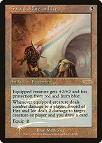 Sword of Fire and Ice from Judge Gift Cards 2011
