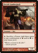 Orcish Lumberjack from Duel Decks: Heroes vs. Monsters