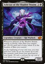 Ashcoat of the Shadow Swarm from Jumpstart 2022