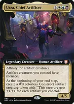 Urza, Chief Artificer from The Brothers' War Commander