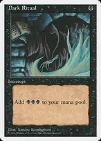 Dark Ritual from Introductory Two-Player Set