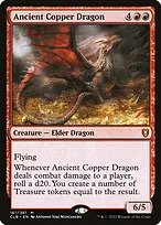 Ancient Copper Dragon from Commander Legends: Battle for Baldur's Gate