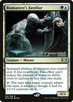 Biomancer's Familiar from Ravnica Allegiance Promos