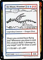 Sliv-Mizzet, Hivemind from Mystery Booster Playtest Cards 2019