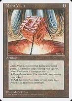 Mana Vault from Fourth Edition