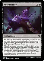 Necromancy from Murders at Karlov Manor Commander