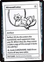 Mirrored Lotus from Mystery Booster Playtest Cards 2021