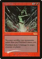 Fireblast from Friday Night Magic 2001