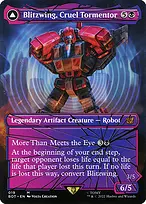 Blitzwing, Cruel Tormentor // Blitzwing, Adaptive Assailant from Transformers