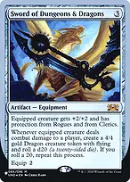 Sword of Dungeons & Dragons from The List (Unfinity Foil Edition)