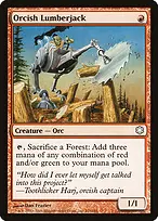Orcish Lumberjack from Coldsnap Theme Decks