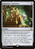 Currency Converter from New Capenna Commander Promos