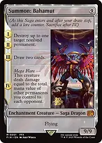 Summon: Bahamut from Final Fantasy Promos