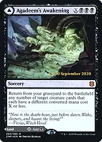 Agadeem's Awakening // Agadeem, the Undercrypt from Zendikar Rising Promos