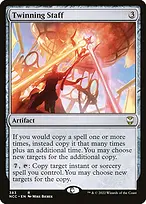 Twinning Staff from New Capenna Commander