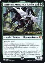 Vorinclex, Monstrous Raider from Kaldheim Promos