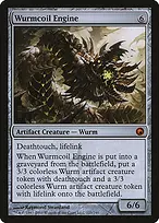 Wurmcoil Engine from Magic Player Rewards 2010