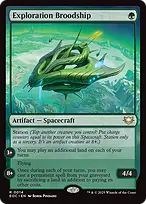 Exploration Broodship from Edge of Eternities Commander