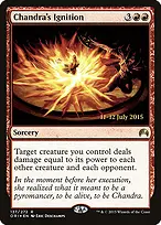 Chandra's Ignition from Magic Origins Promos