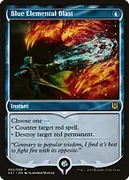 Blue Elemental Blast from Signature Spellbook: Jace