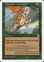Riding the Dilu Horse from Portal Three Kingdoms