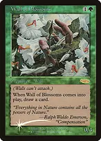 Wall of Blossoms from Friday Night Magic 2002