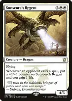 Sunscorch Regent from Dragons of Tarkir Promos