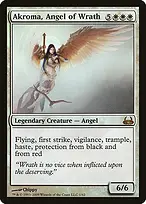 Akroma, Angel of Wrath from Duel Decks: Divine vs. Demonic