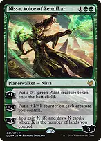 Nissa, Voice of Zendikar from Duel Decks: Nissa vs. Ob Nixilis