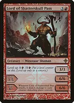Lord of Shatterskull Pass from Rise of the Eldrazi Promos