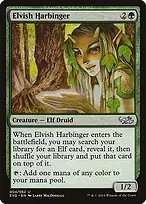 Elvish Harbinger from Duel Decks Anthology: Elves vs. Goblins