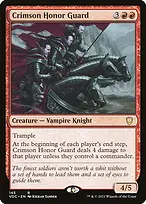 Crimson Vow Commander #145